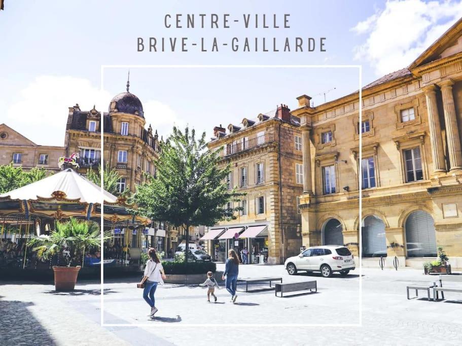 #Le Maillard #Grand F2 #Hyper Centre Leilighet Brive-la-Gaillarde Eksteriør bilde